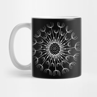 Dandelion flower nature spore Mug